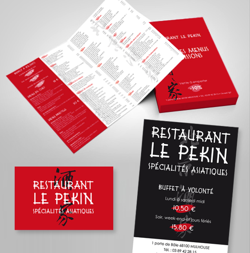 Charte Graphique Restaurant Pékin