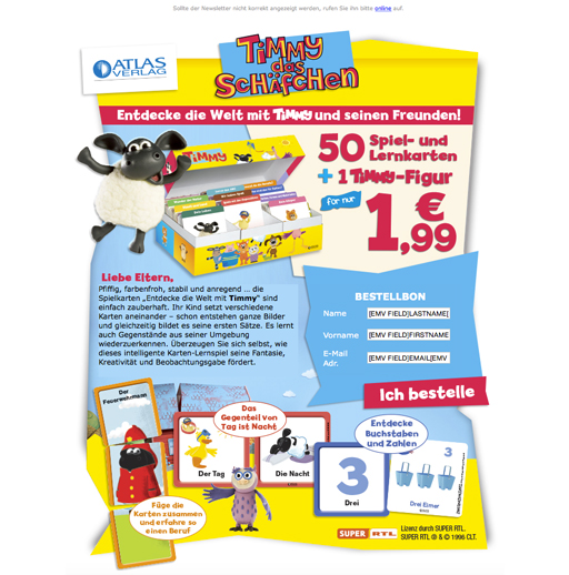 Emailing Editions Atlas