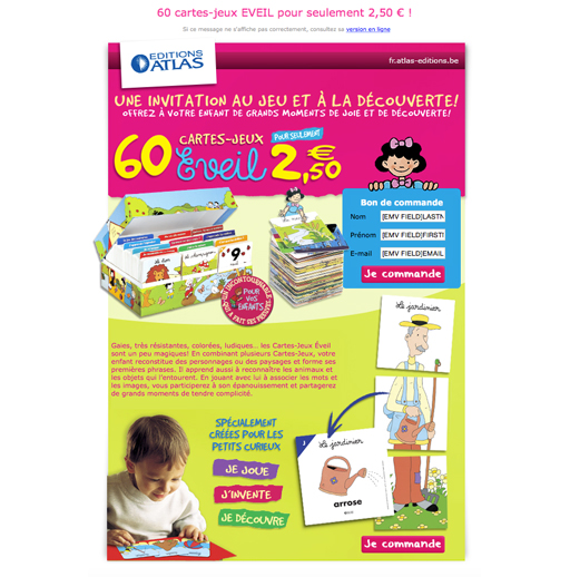 Emailing Editions Atlas