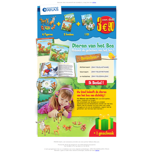 Emailing Editions Atlas