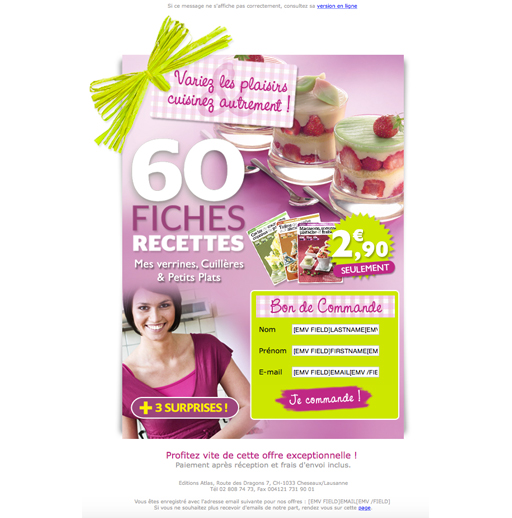 Emailing Editions Atlas